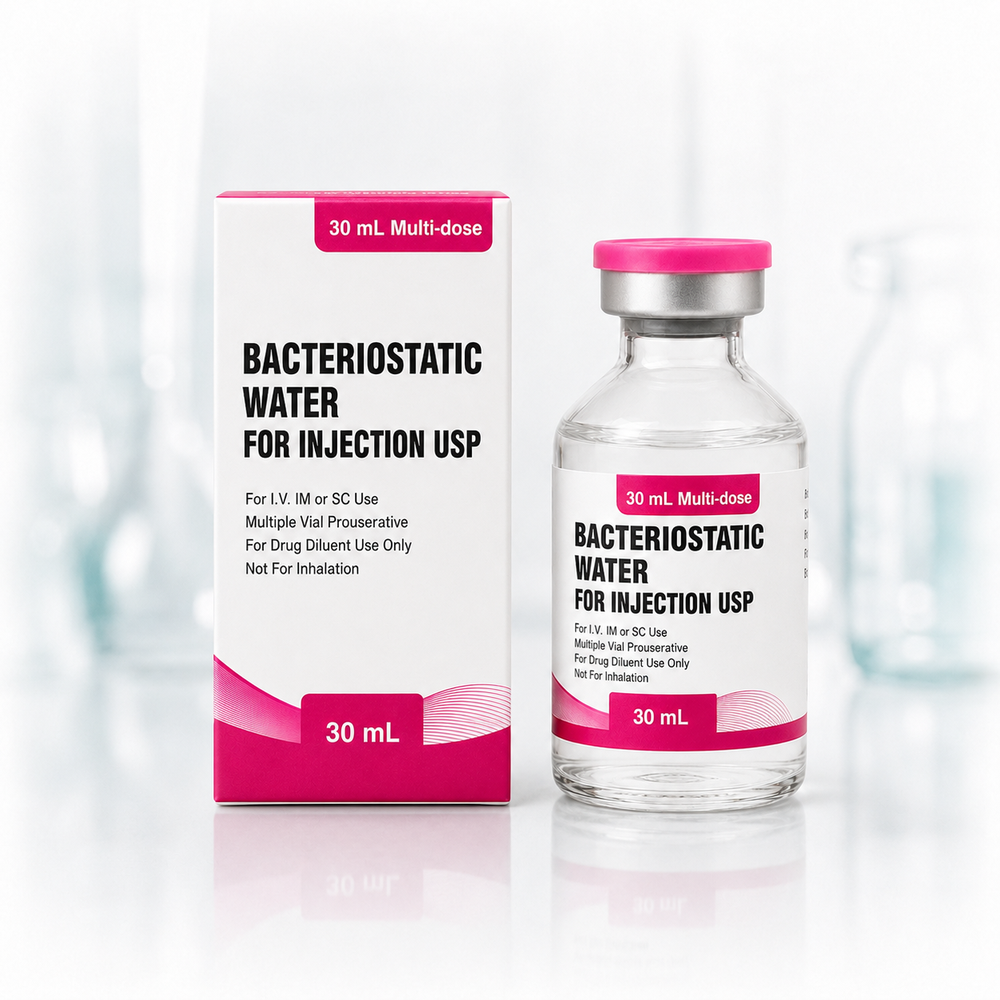 Genetek BAC WATER 30 mL plastic vial